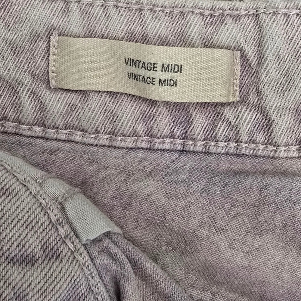 Universal Thread Denim Shorts Size 10 Light Purple Wash Cuffed Hem Casual - Picture 5 of 7